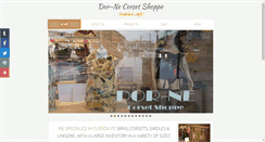 Desktop Screenshot of dornecorset.com
